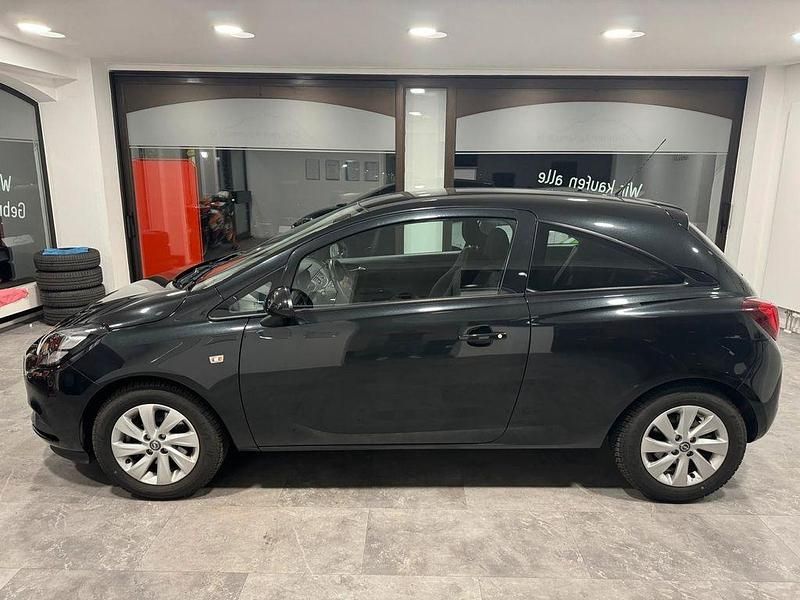 Gebraucht Opel Corsa 90 PS (66 kW) 2015 Schwarz Kleinwagen