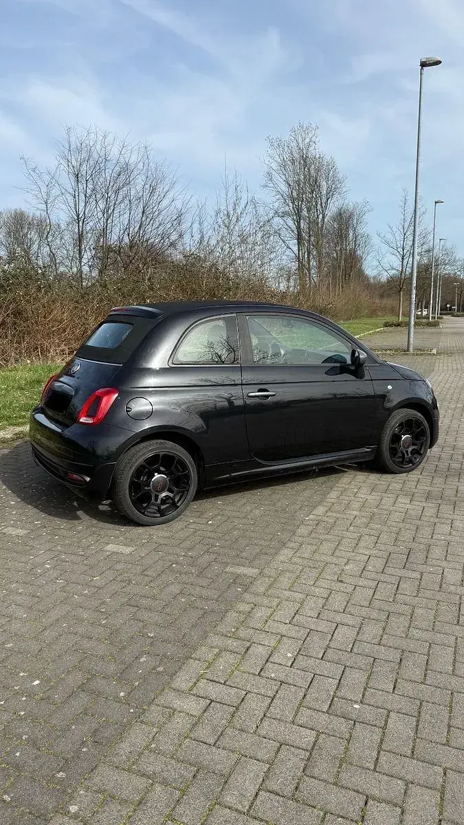 Gebraucht Fiat 500C Sport 86 PS (63 kW) 2018 Schwarz Cabrio