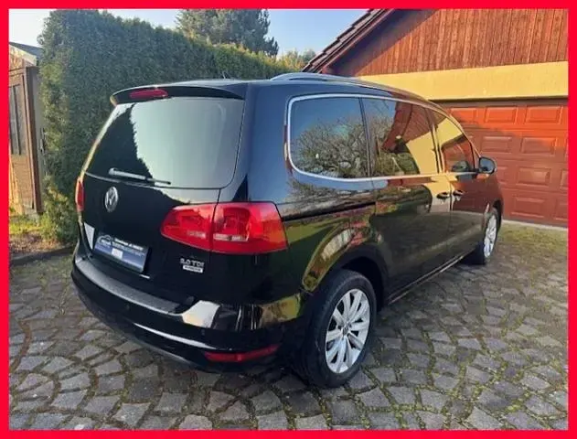 Brugt VW Sharan Highline 140 HK (102 kW) 2015 Sort MPV
