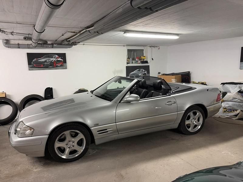 Silber Gebraucht 2000 Mercedes SL320 Cabrio | 18.800 € (Fairer Preis) - Bild 1/4