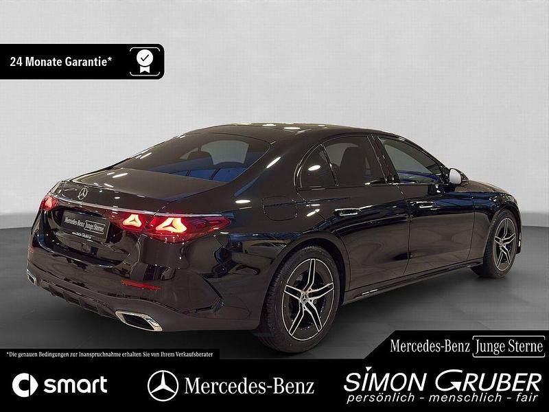 Gebraucht Mercedes E220 Advanced 197 PS (144 kW) 2024 lack obsidianschwarz (metallic) Limousine