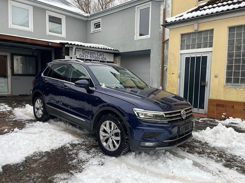 Gebraucht VW Tiguan Highline 239 PS (175 kW) 2018 Blau SUV