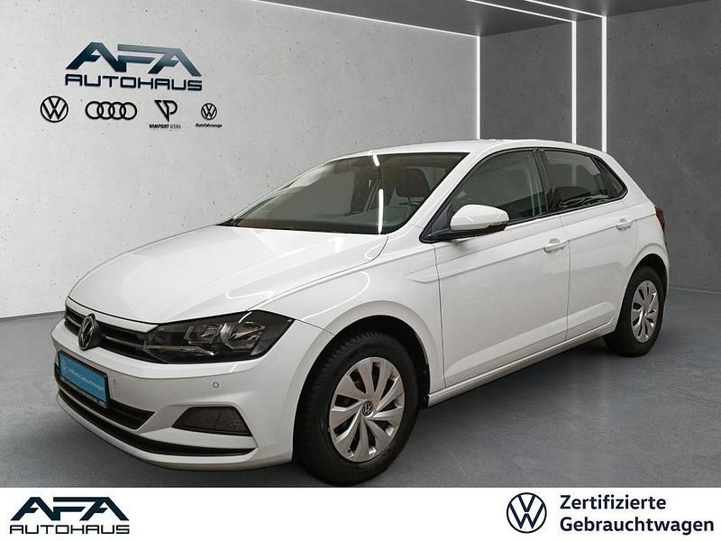 Weiß Gebraucht 2021 VW Polo Comfortline Kleinwagen | 14.779 € (Fairer Preis) - Bild 1/4