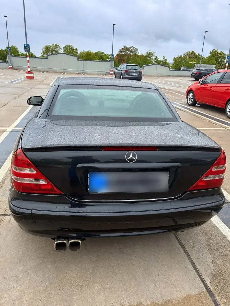 Gebraucht Mercedes SLK200 163 PS (119 kW) 2000 Schwarz Cabrio