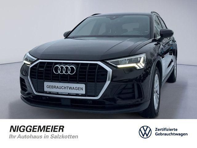 Mythos black metallic (metallic) Gebraucht 2019 Audi Q3 Sport SUV | 25.990 € (Etwas zu teuer) - Bild 1/4