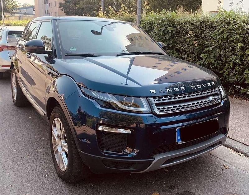 Blau Gebraucht 2018 Land Rover Range Rover evoque SE SUV | 20.100 € (Teuer) - Bild 1/4