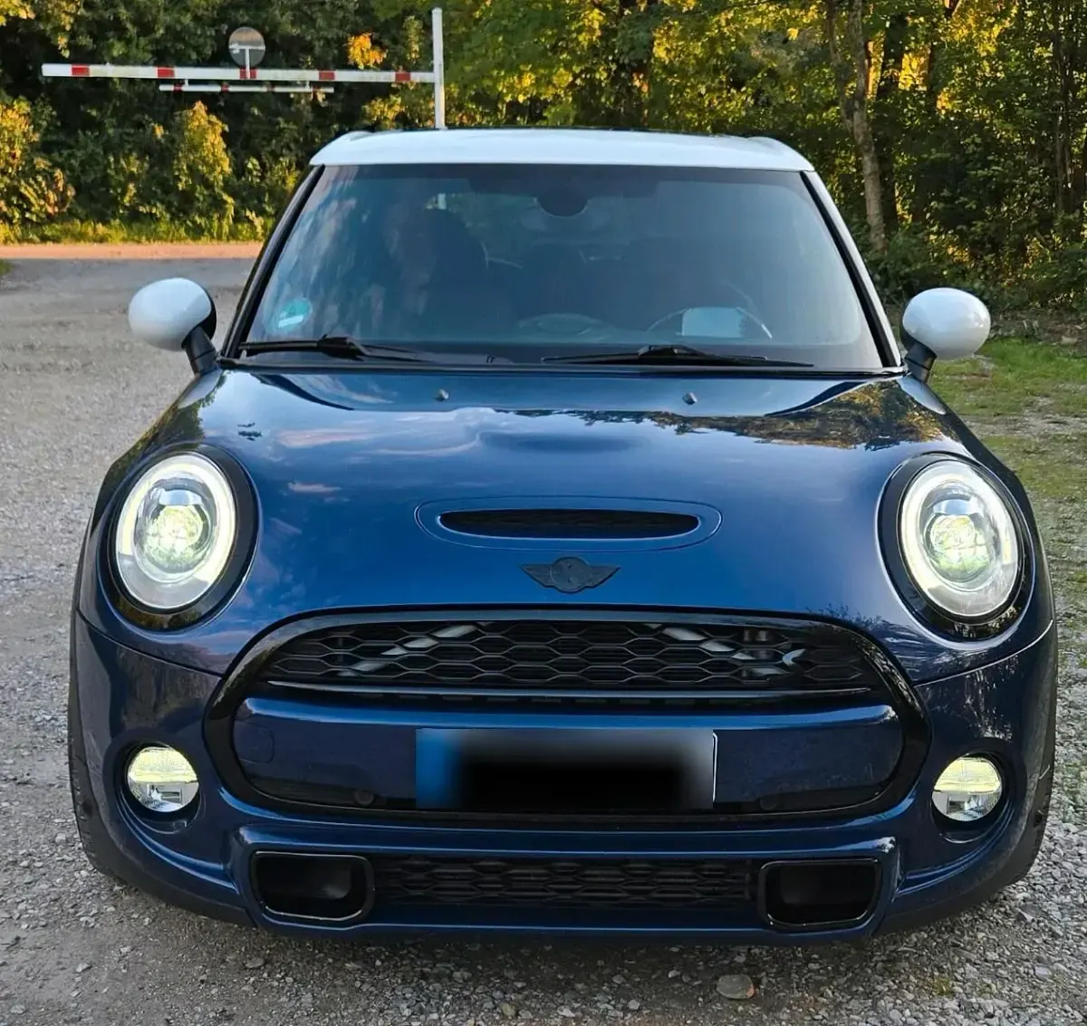 Usata Mini Cooper S 193 CV (141 kW) 2016 Blu Utilitaria