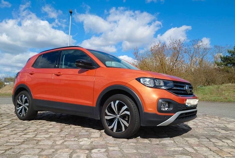 Gebraucht VW T-Cross Life 116 PS (85 kW) 2019 Orange SUV