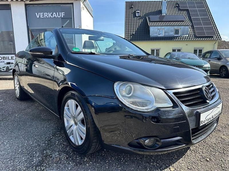 Gebraucht VW Eos 122 PS (89 kW) 2009 Schwarz Cabrio