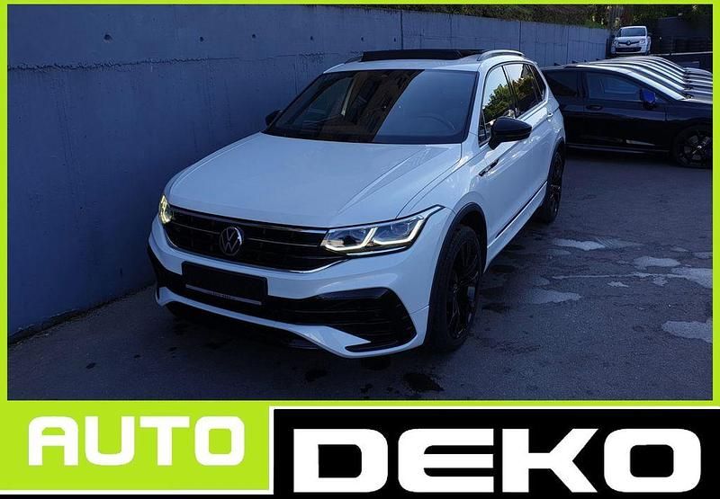Weiß Gebraucht 2022 VW Tiguan Allspace R-line SUV | 32.970 € (Etwas zu teuer) - Bild 1/4