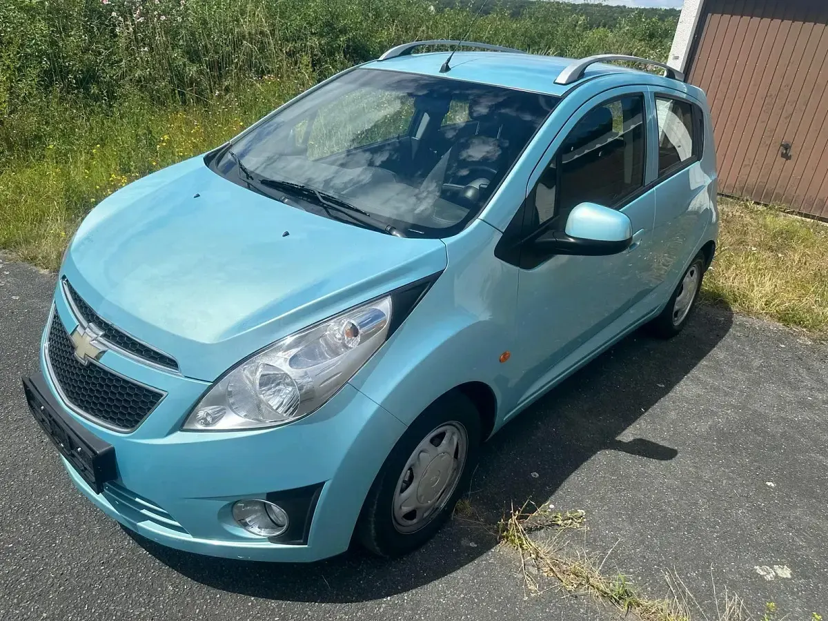 Gebraucht Chevrolet Spark 82 PS (60 kW) 2010 Grün Kleinwagen
