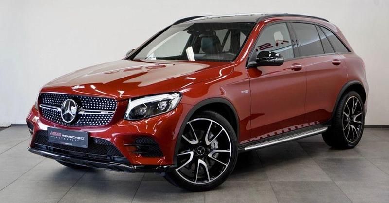 Rot Gebraucht 2017 Mercedes GLC43 AMG AMG SUV | 39.900 € (Fairer Preis) - Bild 1/4