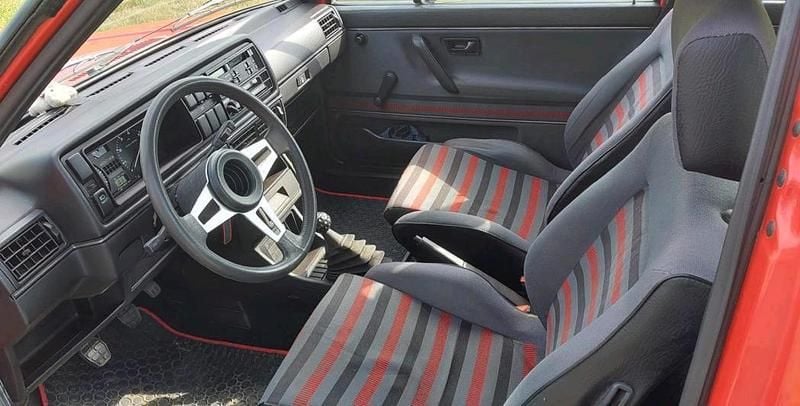 Gebraucht VW Golf II GTI 112 PS (82 kW) 1986 Rot Kleinwagen