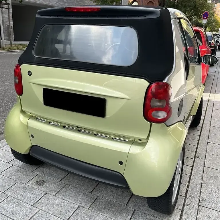 Gebraucht Smart ForTwo Cabrio Passion 54 PS (39 kW) 2002 Gelb Cabrio