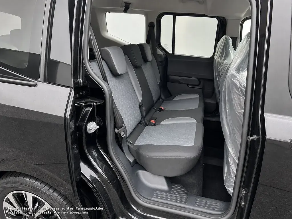 Neu Ford Tourneo Courier Titanium 125 PS (91 kW) 2026 Schwarz Van / Kleinbus