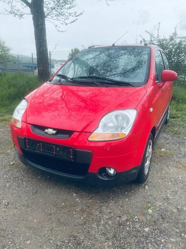 Rot Gebraucht 2009 Chevrolet Matiz Kleinwagen | 699 € (Superpreis) - Bild 1/4
