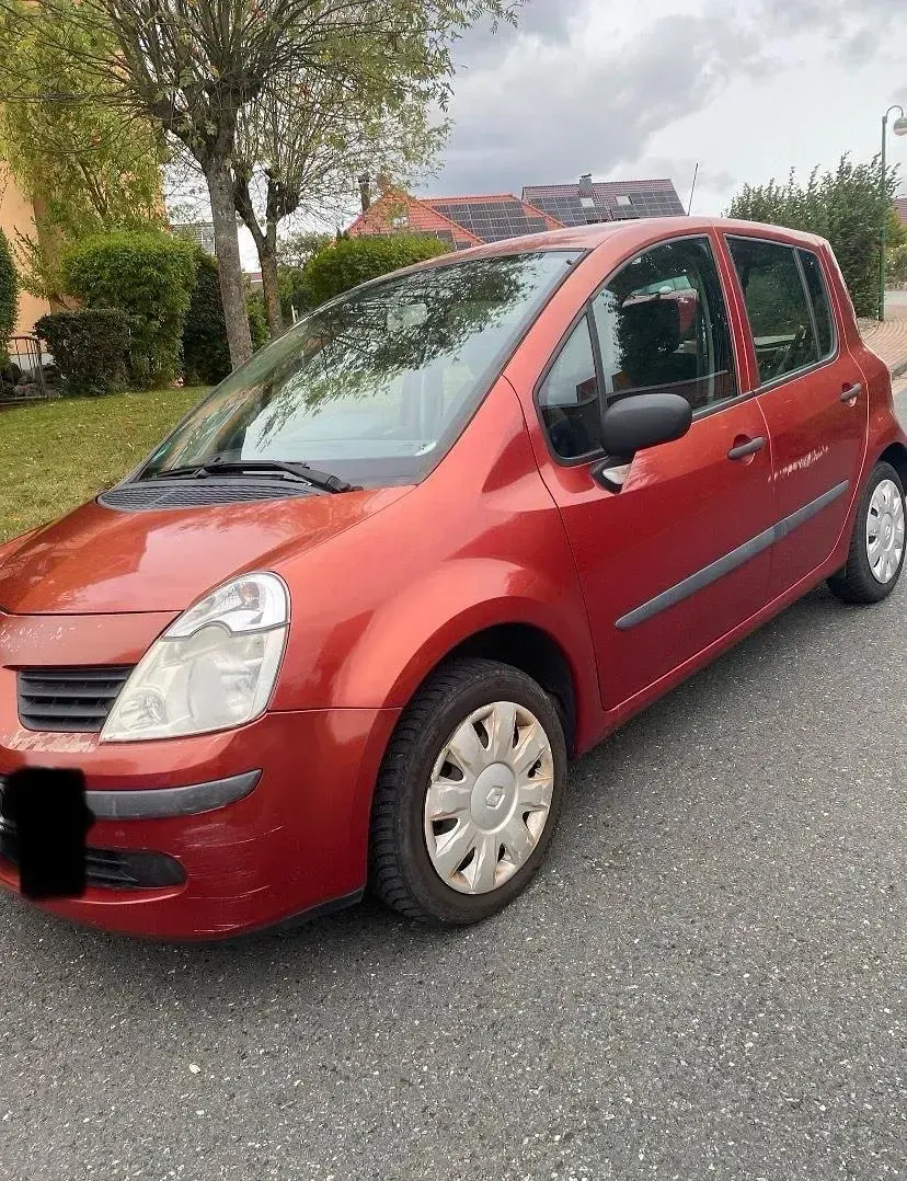 Gebraucht Renault Modus 65 PS (47 kW) 2006 Rot Van / Kleinbus