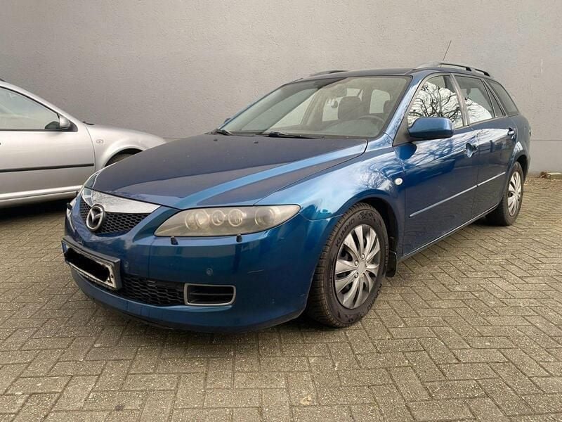 Blau Gebraucht 2007 Mazda 6 Active Kombi | 500 € - Bild 1/4