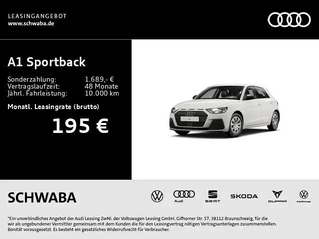 Gebraucht Audi A1 Sportback 95 PS (69 kW) 2023 Weiß Kleinwagen
