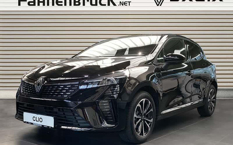 Schwarz (black pearlschwarz metallic (schwarz)) Gebraucht 2025 Renault Clio V Techno Limousine | 21.795 € (Teuer) - Bild 1/4