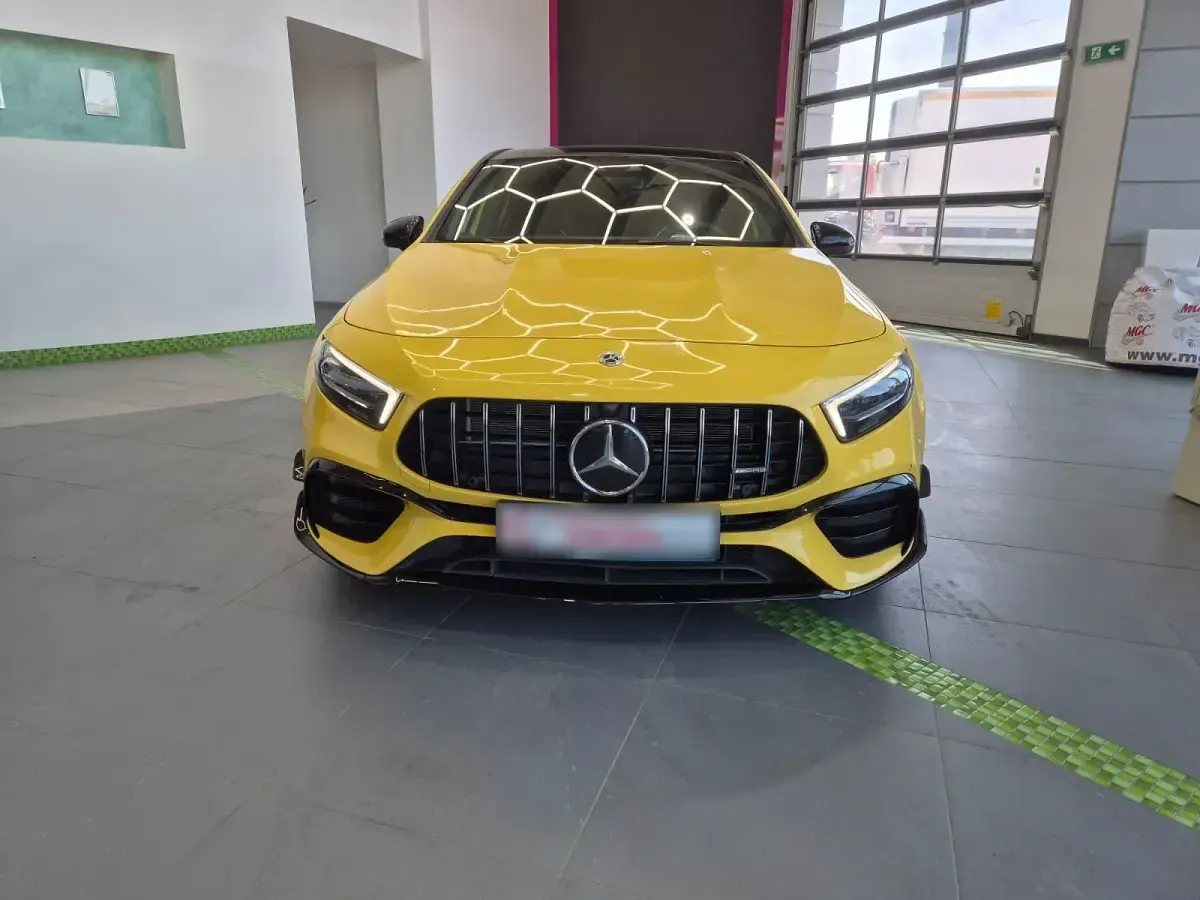 Gebraucht Mercedes A45 AMG 421 PS (309 kW) 2020 Gelb Limousine