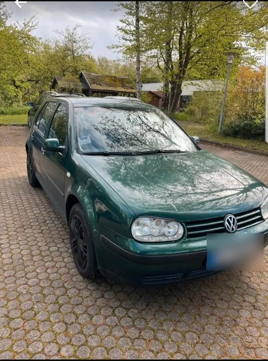 Gebraucht VW Golf IV 90 PS (66 kW) 2001 Grün Kleinwagen