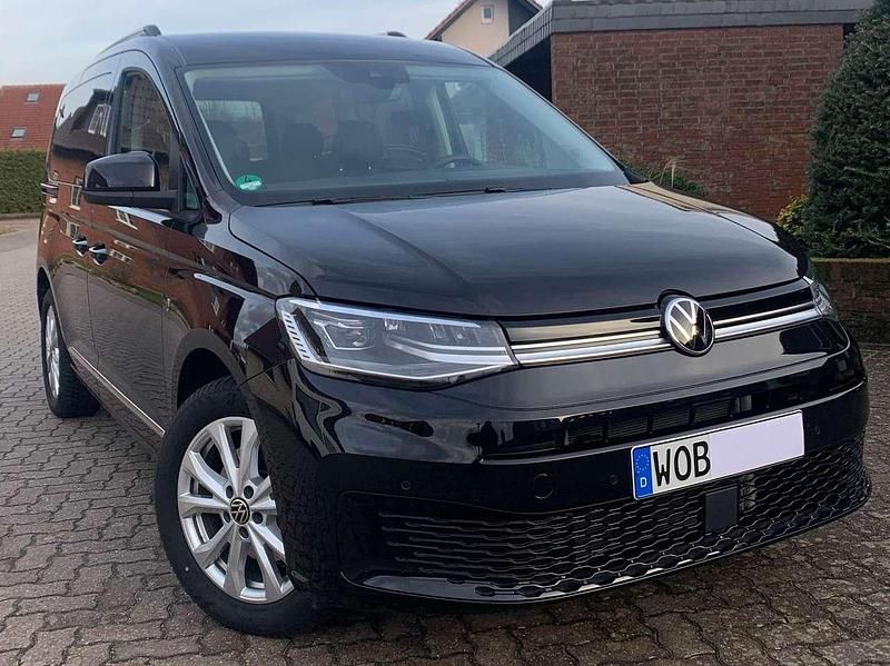 Gebraucht VW Caddy Style 122 PS (89 kW) 2023 Schwarz Van / Kleinbus