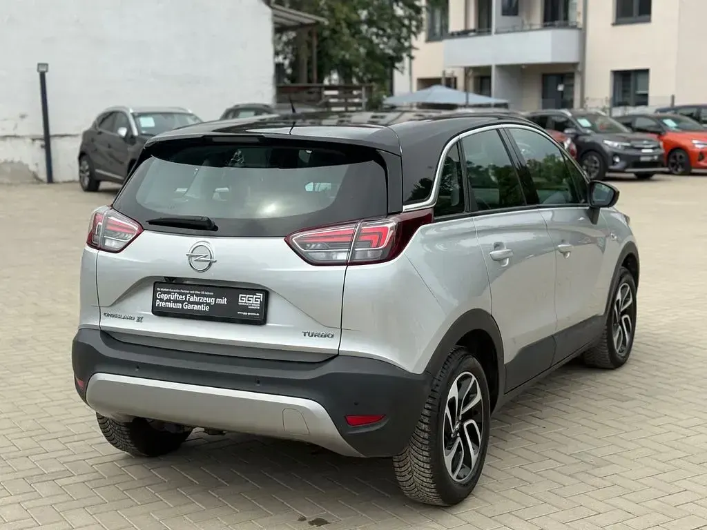 Gebraucht Opel Crossland 110 PS (80 kW) 2018 Silber SUV