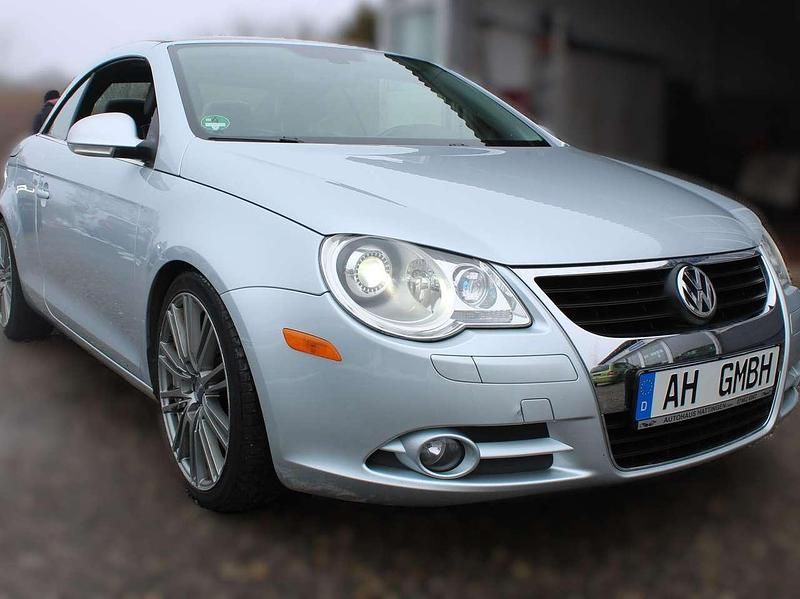 Gebraucht VW Eos 116 PS (85 kW) 2008 Silver essence metallic Cabrio
