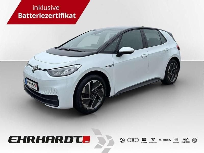 Weiß Gebraucht 2021 VW ID.3 Pro Performance Kleinwagen | 20.889 € (Guter Preis) - Bild 1/3