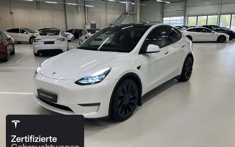 Weiß Gebraucht 2022 Tesla Model Y Performance SUV | 37.800 € (Guter Preis) - Bild 1/4