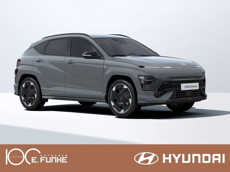Grau Neu 2025 Hyundai Kona N Line SUV | 38.990 € (Fairer Preis) - Bild 1/4