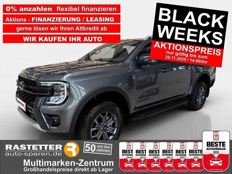 Grau Neu 2025 Ford Ranger Wildtrack Abholung | 47.970 € (Superpreis) - Bild 1/4