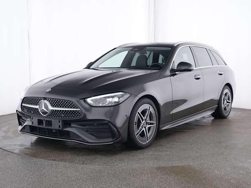 Metalliclack graphitgrau Gebraucht 2024 Mercedes C300 AMG Kombi | 46.810 € (Etwas zu teuer) - Bild 1/4