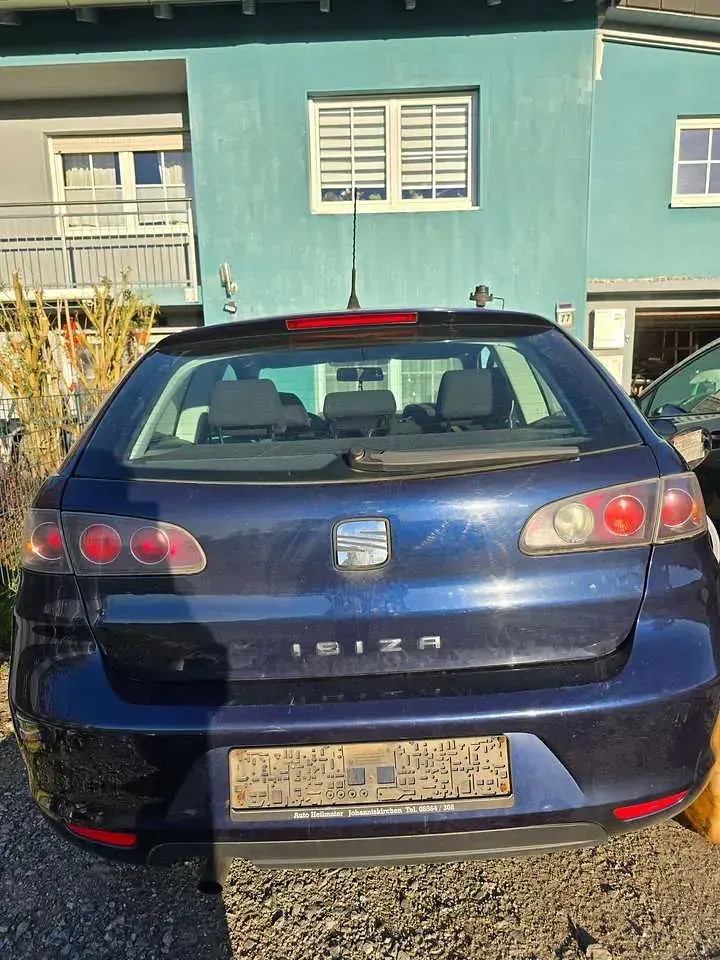 Gebraucht Seat Ibiza Reference 105 PS (77 kW) 2007 Blau Kleinwagen