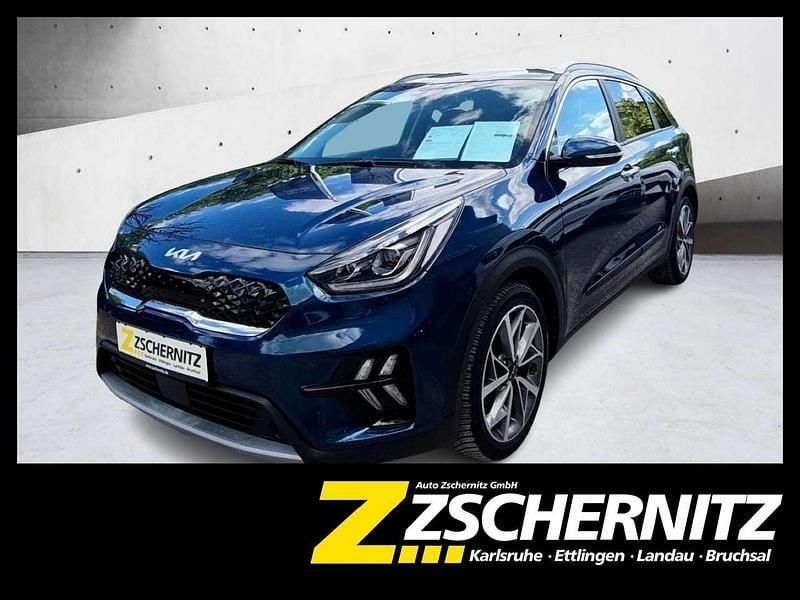 (c3u) ozeanblau met. Gebraucht 2022 Kia Niro Spirit SUV | 22.790 € (Guter Preis) - Bild 1/4
