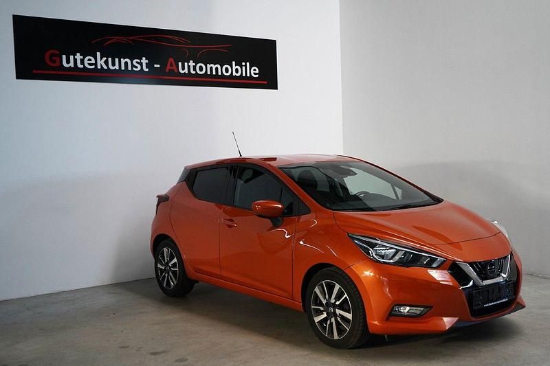 Gebraucht Nissan Micra 90 PS (66 kW) 2017 Orange Kleinwagen