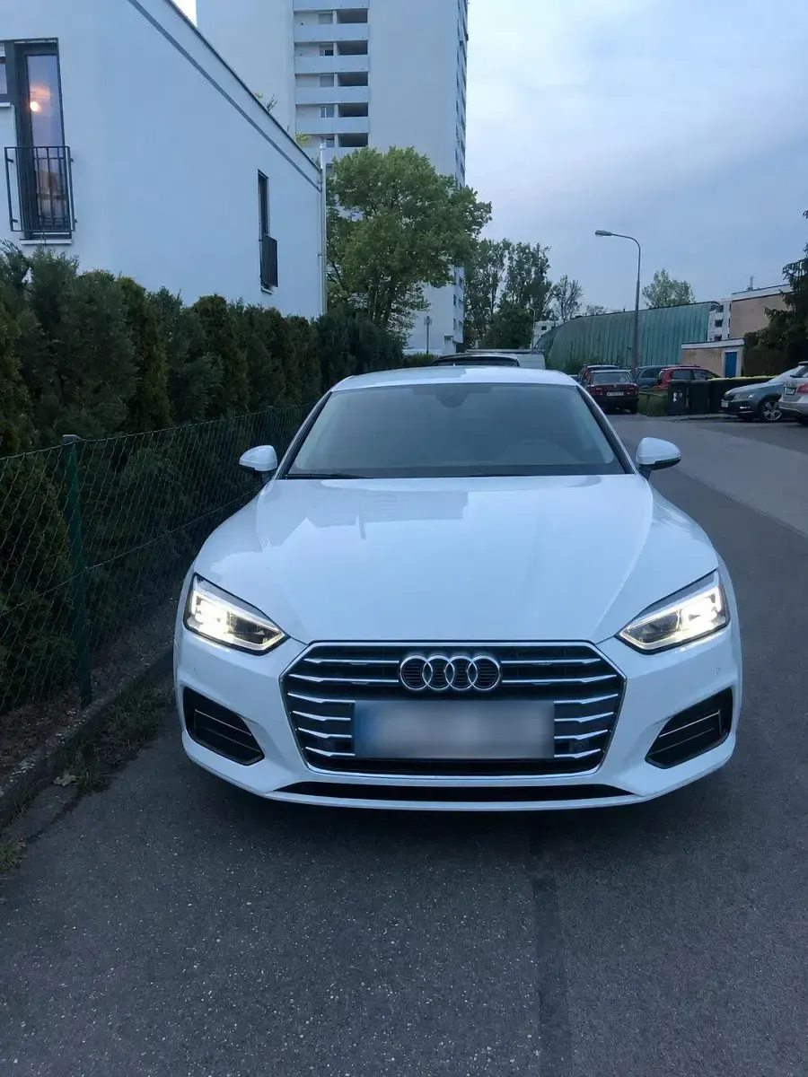 Gebraucht Audi A5 Sportback 150 PS (110 kW) 2018 Weiß Kleinwagen