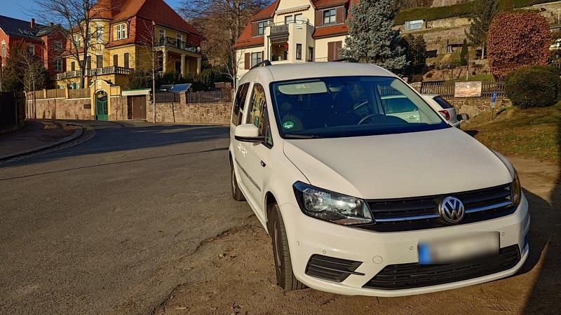 Gebraucht VW Caddy Trendline 102 PS (75 kW) 2019 Weiß Van / Kleinbus