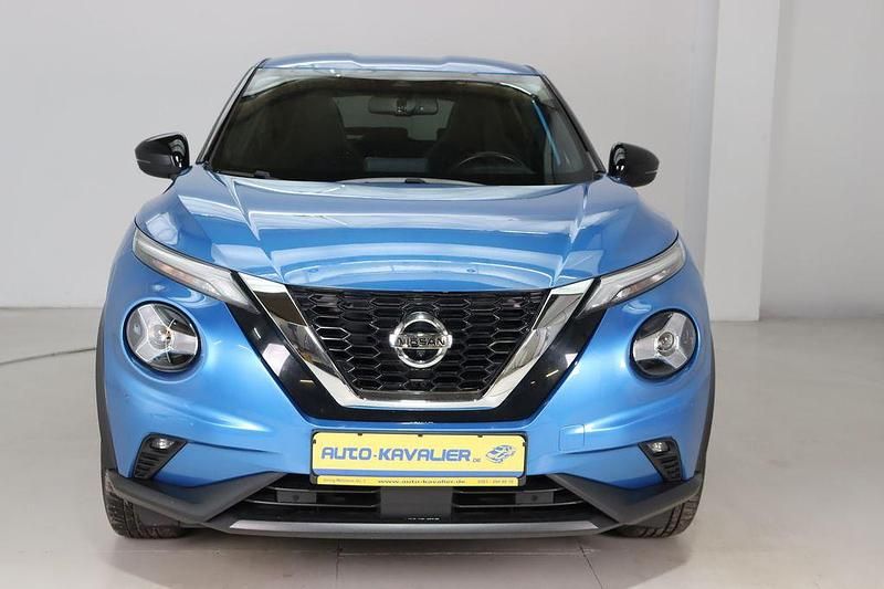 Blau Gebraucht 2021 Nissan Juke 360º SUV | 15.490 € (Guter Preis) - Bild 1/4