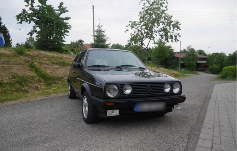 Schwarz Gebraucht 1985 VW Golf II GTD Kleinwagen | 8.000 € - Bild 1/4