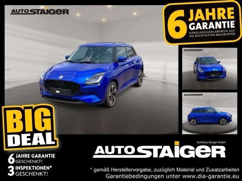 Frontier blue Neu 2025 Suzuki Swift Comfort+ Kleinwagen | 19.990 € - Bild 1/4