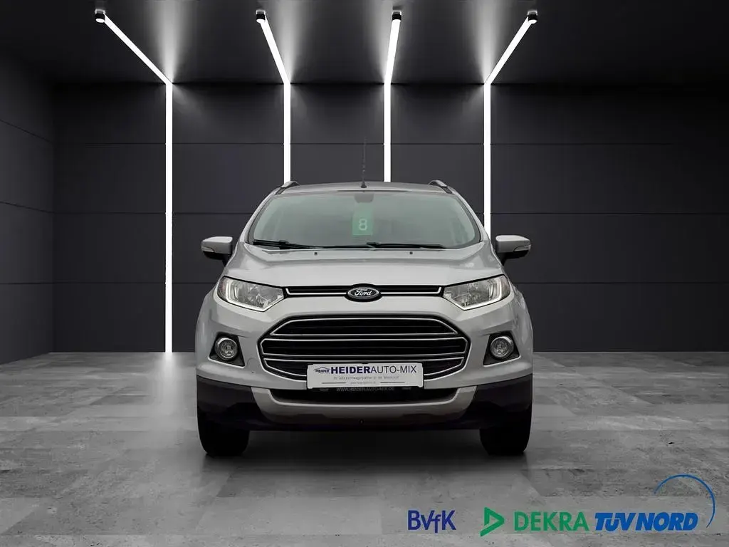 Brugt Ford Ecosport Titanium 125 HK (91 kW) 2017 Sølv SUV