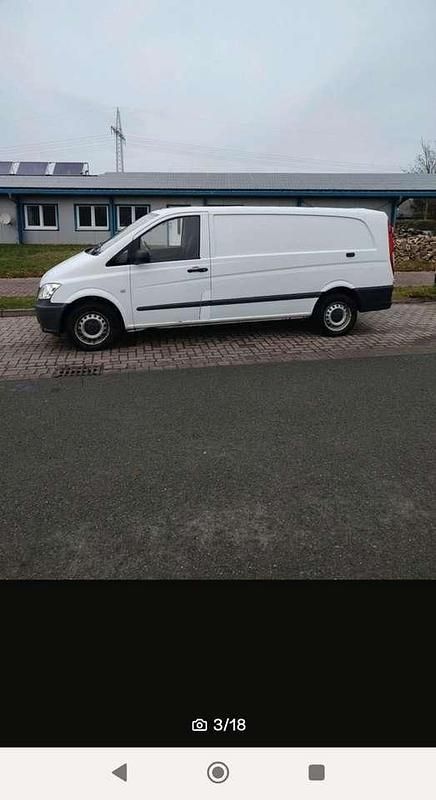 Weiß Gebraucht 2014 Mercedes Vito Van / Kleinbus | 5.500 € - Bild 1/4