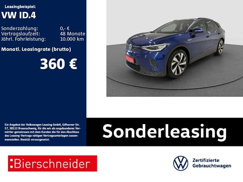 Blau Gebraucht 2023 VW ID.4 Pro Performance SUV | 31.950 € (Fairer Preis) - Bild 1/3