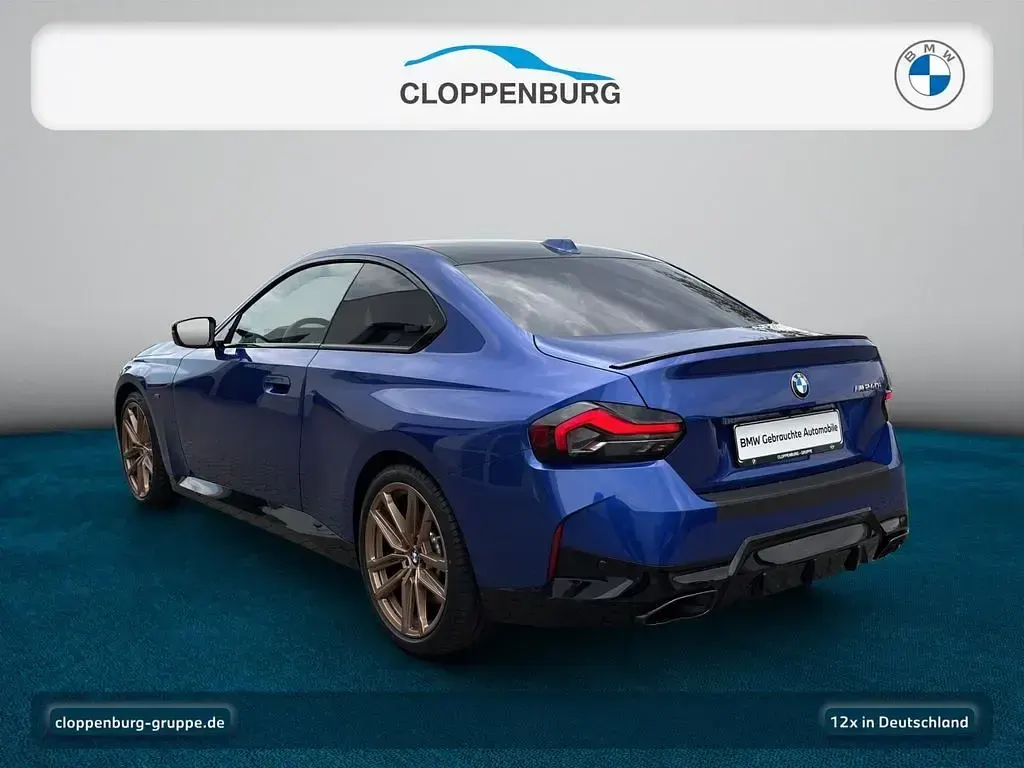 Gebraucht BMW M240i M Sport 374 PS (275 kW) 2024 Portimao blau Coupé