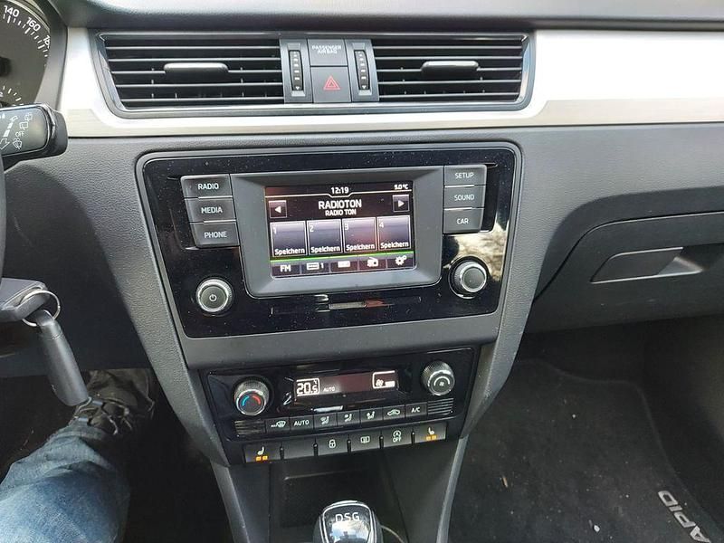 Gebraucht Skoda Rapid Ambition 90 PS (66 kW) 2016 Schwarz Limousine