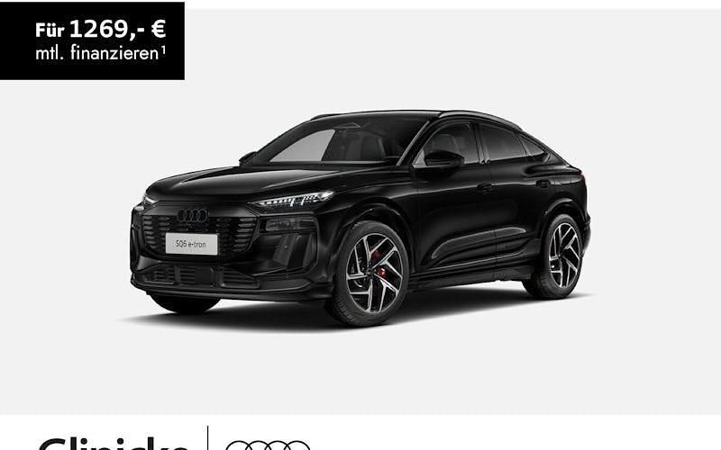 Schwarz Neu 2025 Audi SQ6 Sportback e-tron Sport SUV | 95.300 € (Teuer) - Bild 1/4