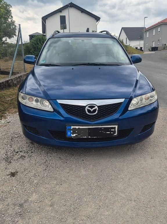 Blau Gebraucht 2005 Mazda 6 Comfort Kombi | 1.200 € (Guter Preis) - Bild 1/4