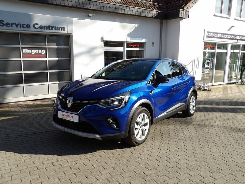 Blau Gebraucht 2021 Renault Captur Intens SUV | 20.350 € (Etwas zu teuer) - Bild 1/4